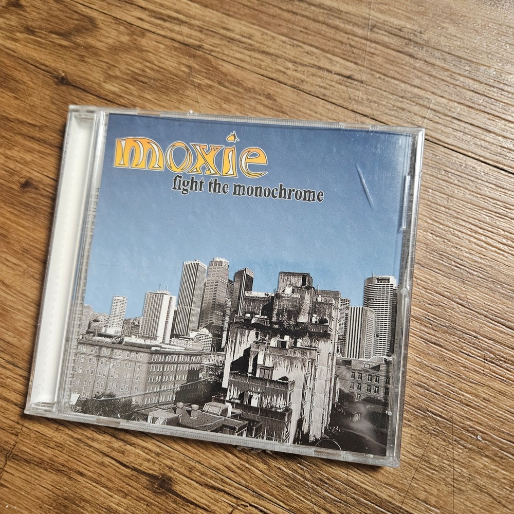 Moxie Fight the Monochrome CD 2006 Austin Texas 4 Track EP Indie Rock Sealed